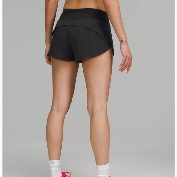 Black Lululemon running short - Picture 2 of 2